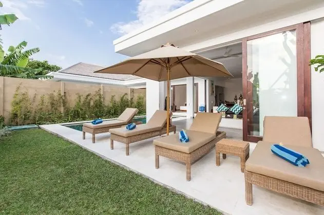 Deluxe Villa, 2 Yatak Odası, Kişiye Özel Havuzlu, Havuz Manzaralı