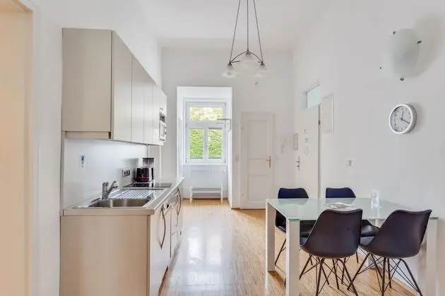 Deluxe Apart Daire, 2 Yatak Odası, Sigara İçilmez, Mutfak