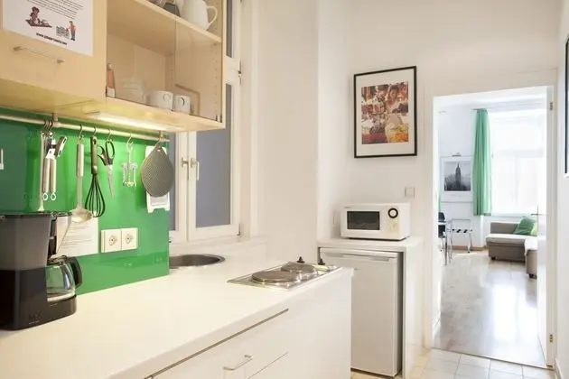 Family Stüdyo, 1 Büyük (Queen) Boy Yatak ve Çekyat, Sigara İçilmez, Küçük Mutfak