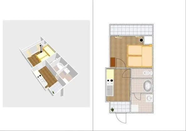 Apart Daire, 1 Yatak Odası