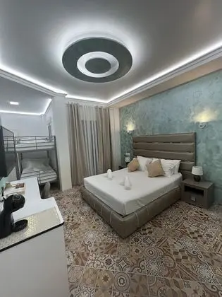 Deluxe Dört Kişilik Oda, Veranda