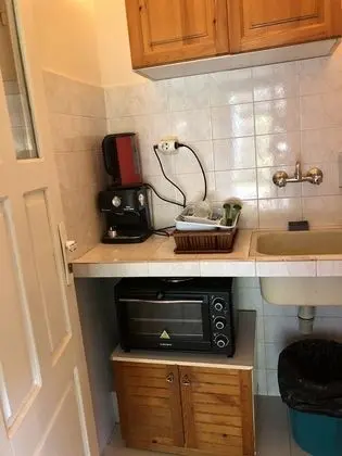 Stüdyo, Küçük Mutfak, Bahçe Manzaralı