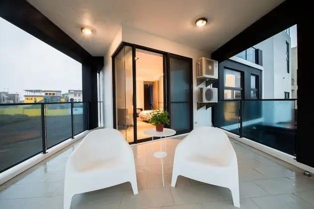 Exclusive Villa, 2 Tek Kişilik Yatak, Balkon