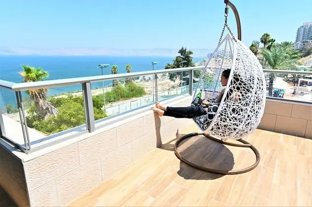 Panoramic Apart Daire, 2 Yatak Odası, Balkon, Deniz Manzaralı