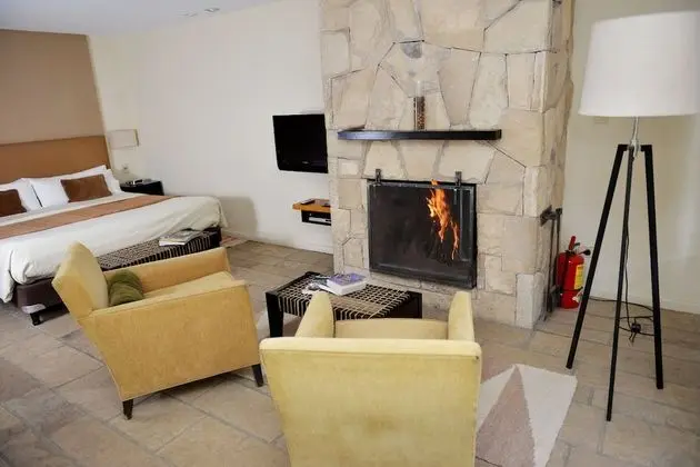 Standard Süit, 1 En Büyük (King) Boy Yatak, Bahçe Manzaralı (Studio King - Jacuzzi and Fireplace)