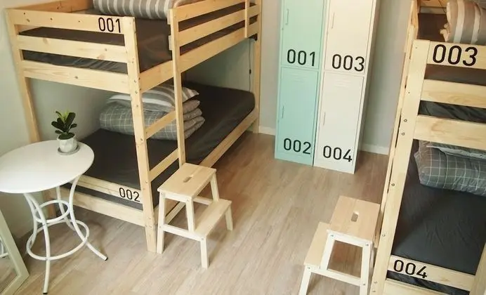 Ortak Ranzalı Oda, Sadece kadınlar için, Balkon (4 persons)