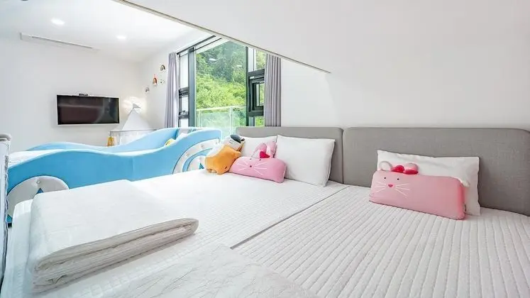 Basic Oda, 2 Yatak Odası (dokchae Bdong (Hot water poolvilla))