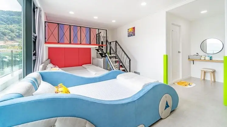 Basic Oda, 2 Yatak Odası (dokchae Bdong (Hot water poolvilla))