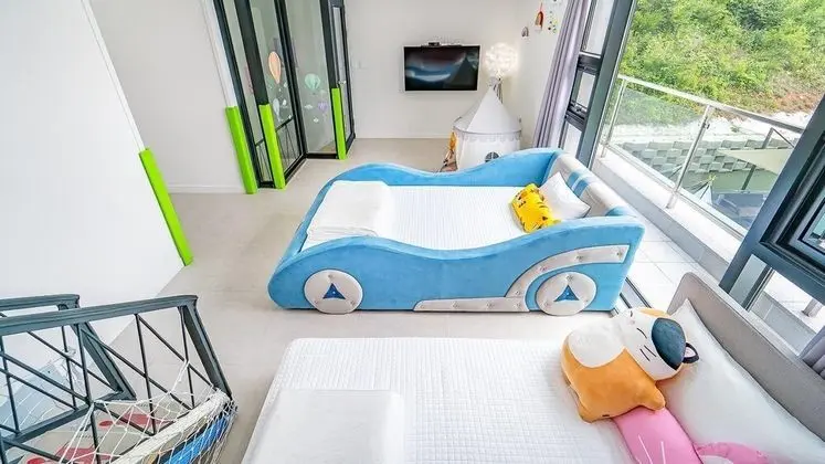 Basic Oda, 2 Yatak Odası (dokchae Bdong (Hot water poolvilla))