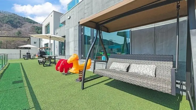 Basic Oda, 2 Yatak Odası (dokchae Bdong (Hot water poolvilla))