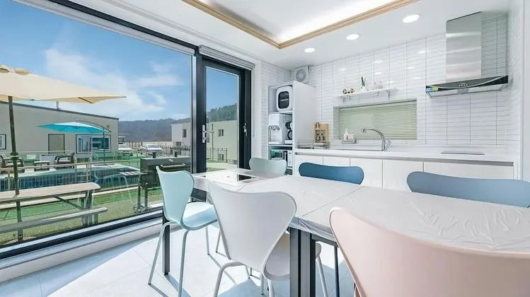 Basic Oda, 2 Yatak Odası (dokchae Bdong (Hot water poolvilla))