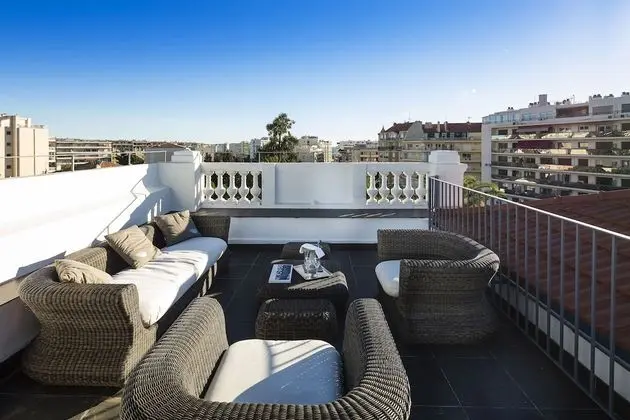 Çatı Katı Süiti (Penthouse), Teras