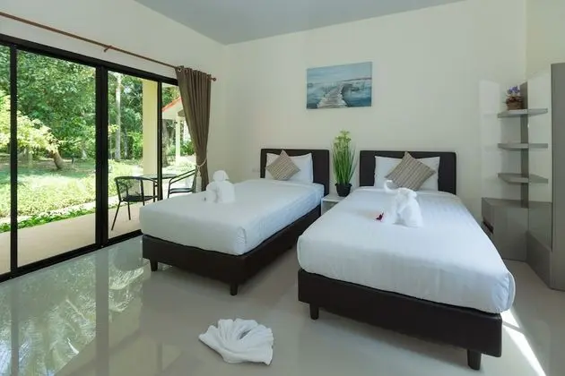 Garden Villa, Twin Beds