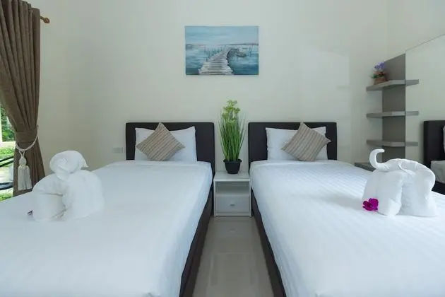 Garden Villa, Twin Beds