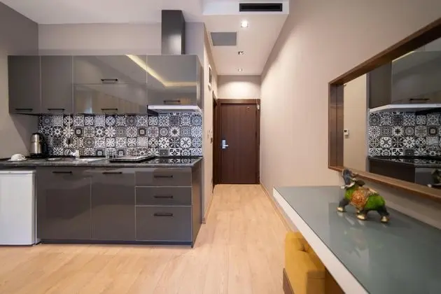 Superior Double Oda, Şehir Manzaralı, Mutfak Ekipmanlı - Half Kitchen