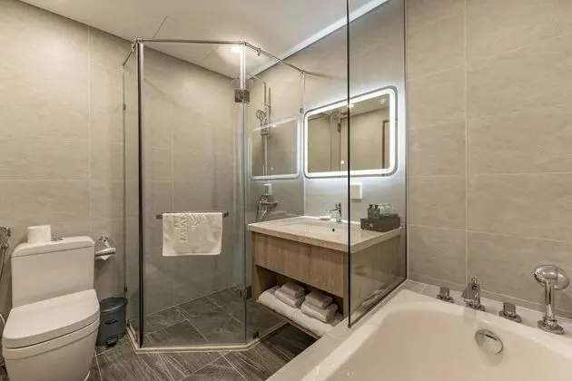 Deluxe Apart Daire, 1 Yatak Odası, Mutfak, Şehir Manzaralı