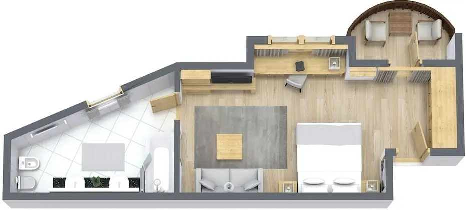 Comfort Tek Büyük Yataklı Oda