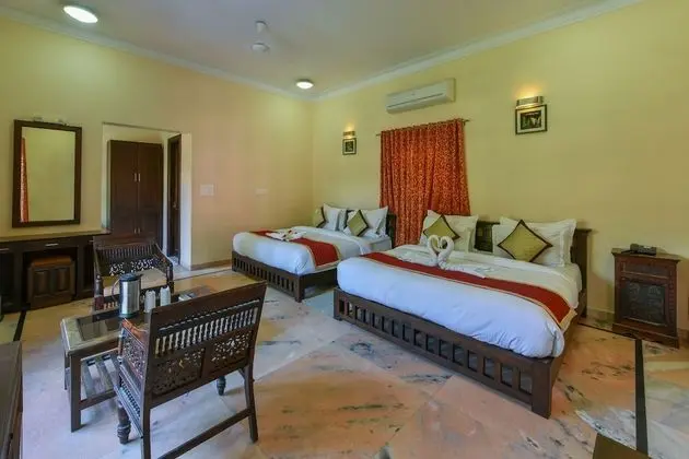 Family Dört Kişilik Oda, 1 Yatak Odası, Resort Manzaralı, Bahçeli