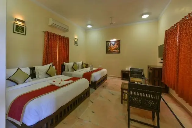 Family Dört Kişilik Oda, 1 Yatak Odası, Resort Manzaralı, Bahçeli