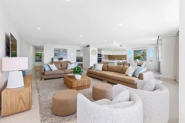 Deluxe Apart Daire, 3 Yatak Odası, Balkon, Plaj Manzaralı