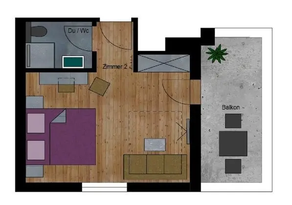 Comfort Tek Büyük Yataklı Oda