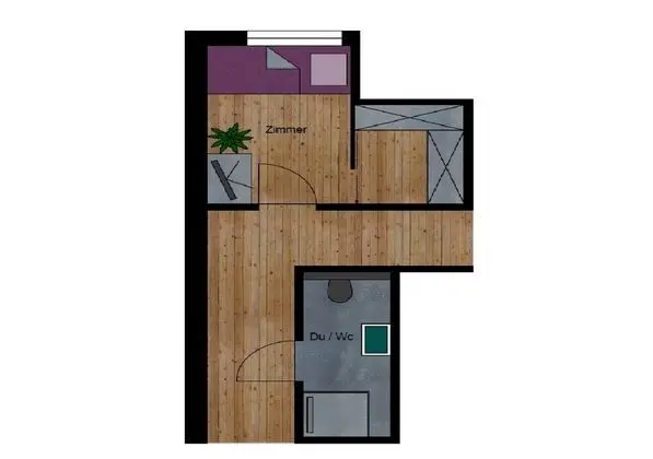 Tek Kişilik Oda (Private External Bathroom)