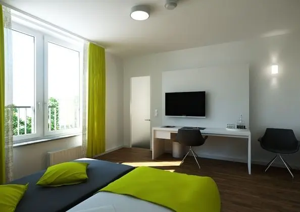 Comfort Tek Büyük veya İki Ayrı Yataklı Oda (Kitchenette on request)