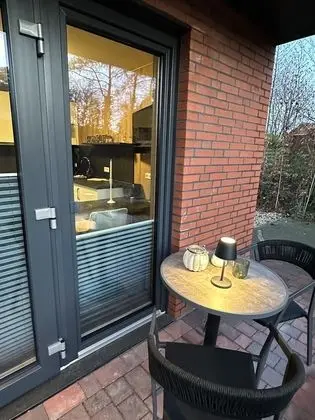 Deluxe Apart Daire, Özel Banyo, Bahçe Manzaralı (Apartment Nr. 8)