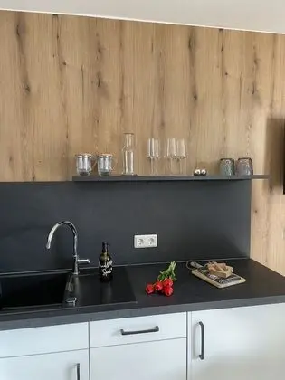 Deluxe Apart Daire, Özel Banyo, Bahçe Manzaralı (Apartment Nr. 8)