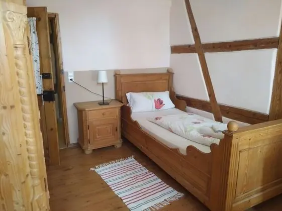 Tek Kişilik Oda, Banyolu/Duşlu, Bahçe Manzaralı (Zimmer Nr. 1&2)