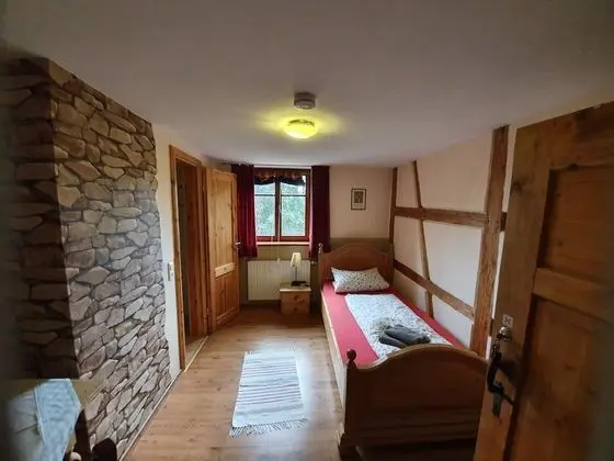 Tek Kişilik Oda, Banyolu/Duşlu, Bahçe Manzaralı (Zimmer Nr. 1&2)