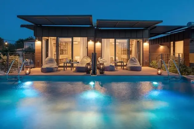 Deluxe Kır Evi, 1 Büyük (Queen) Boy Yatak, Havuz Kullanımı (Vineyard)