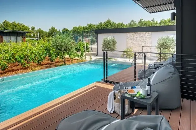 Deluxe Kır Evi, 1 Büyük (Queen) Boy Yatak, Havuz Kullanımı (Vineyard)