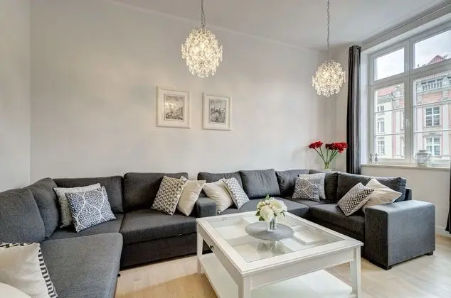 Apart Daire, 2 Yatak Odası, Şehir Manzaralı (Dlugi Targ 35)