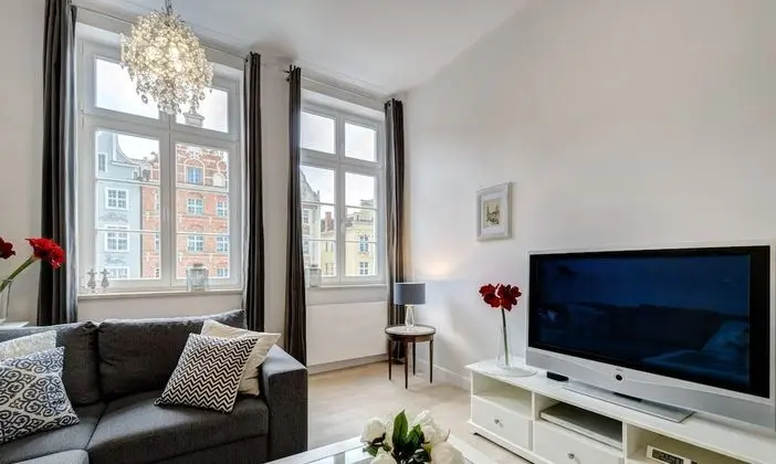 Apart Daire, 2 Yatak Odası, Şehir Manzaralı (Dlugi Targ 35)