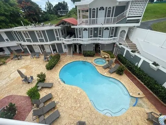 Superior Dört Kişilik Oda, 2 Büyük (Queen) Boy Yatak, Havuz Manzaralı