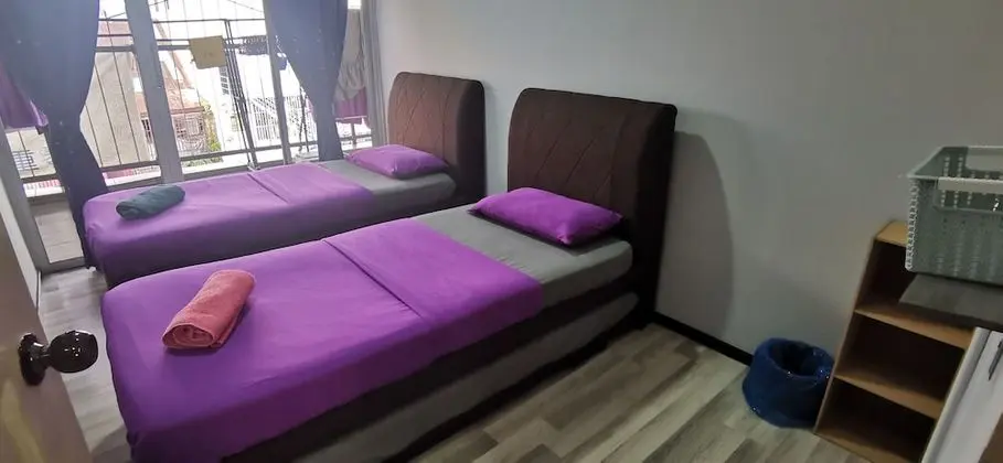 City İki Ayrı Yataklı Oda, 1 Yatak Odası, Balkon, Şehir Manzaralı
