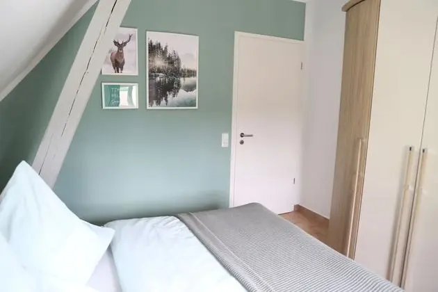 Daire, Özel Banyo (Ferienwohnung Grün)