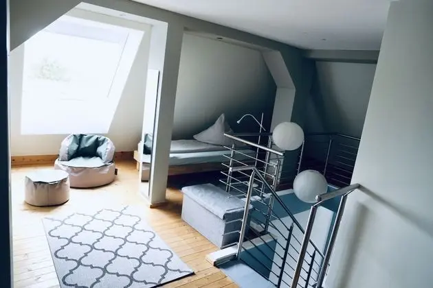 Daire, Özel Banyo (Ferienwohnung Grün)