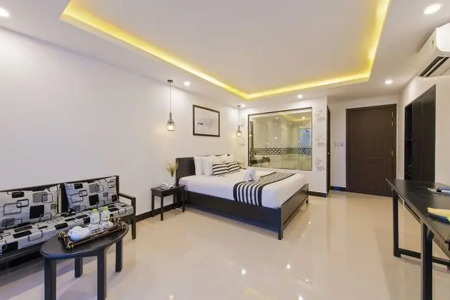 Deluxe Tek Büyük veya İki Ayrı Yataklı Oda, Balkon, Nehir Manzaralı