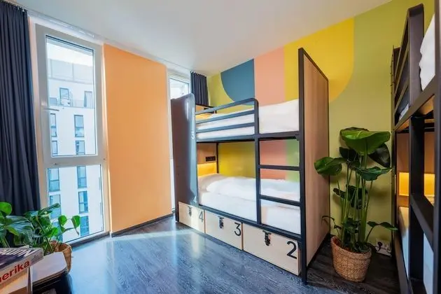 Ortak Ranzalı Oda, Karma Ranzalı Oda, Özel Banyo (1 bed in 4-bed dorm)