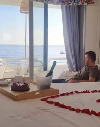 Deluxe Üç Kişilik Oda, Balkon, Deniz Manzaralı