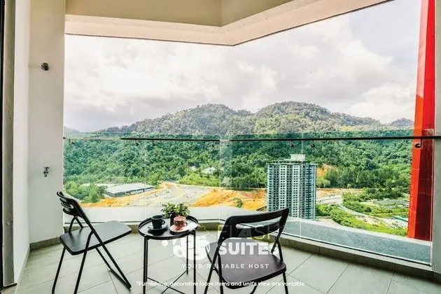 Deluxe Apart Daire, 2 Yatak Odası, Balkon