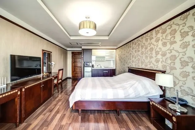 Standard Tek Büyük Yataklı Oda, Küçük Mutfak, Şehir Manzaralı