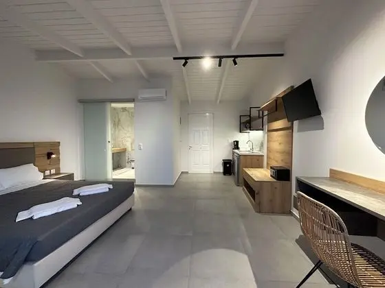Deluxe Tek Büyük Yataklı Oda, 1 Çift Kişilik veya 2 Tek Kişilik Yatak, Deniz Manzaralı