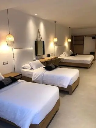 Deluxe Dört Kişilik Oda, 1 Yatak Odası, Deniz Manzaralı