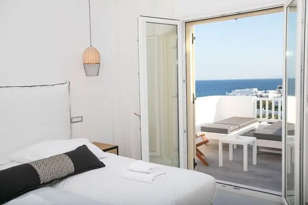 Deluxe Dört Kişilik Oda, 1 Yatak Odası, Deniz Manzaralı