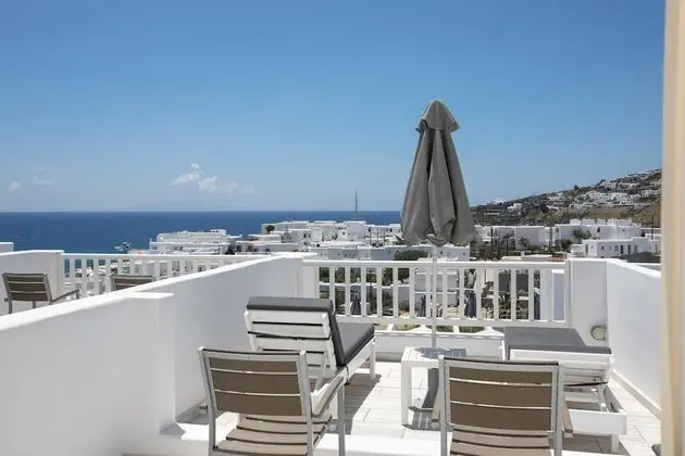 Deluxe Dört Kişilik Oda, 1 Yatak Odası, Deniz Manzaralı