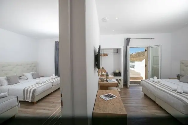 Family Oda, 2 Yatak Odası, Kısmi Deniz Manzaralı