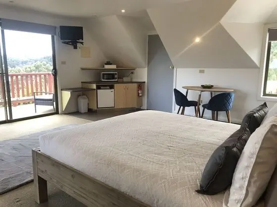Romantic Stüdyo Süit, 1 Yatak Odası, Balkon, Liman Manzaralı (Queen Spa Suite)